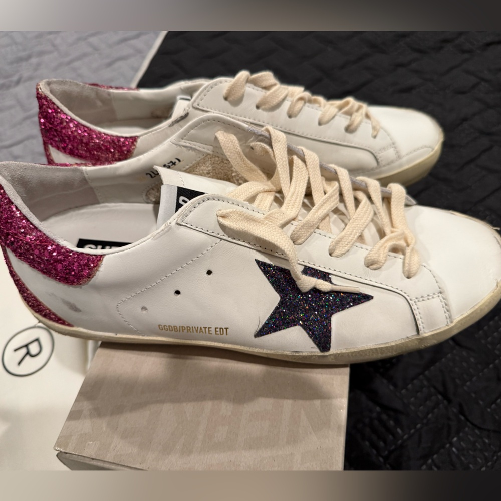 Limited edition Golden goose Super-Star sneakers - Picture 4 of 10